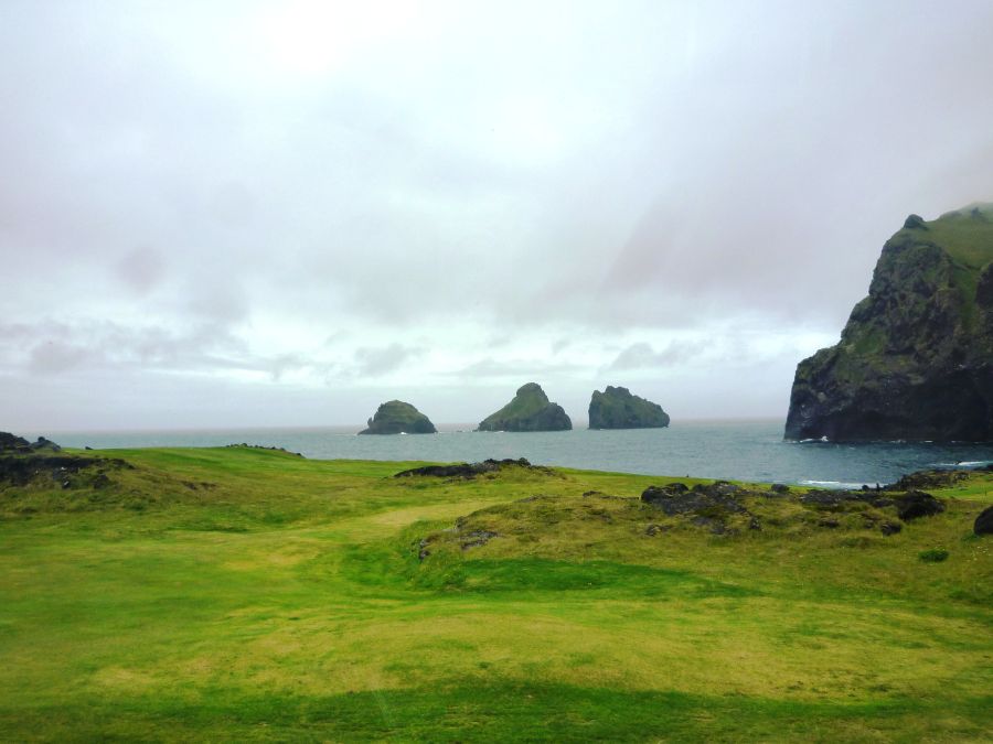 Eine Klippe einer Atlantikinsel